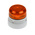 Klaxon Flashguard QBS Series Amber Flashing Beacon, 230 V ac, Surface Mount, Xenon Bulb