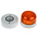 Klaxon Flashguard QBS Series Amber Flashing Beacon, 230 V ac, Surface Mount, Xenon Bulb