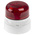 Klaxon Flashguard QBS Series Red Steady Beacon, 230 V ac, Surface Mount, LED Bulb