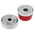 Klaxon Flashguard QBS Series Red Flashing Beacon, 230 V ac, Surface Mount, LED Bulb