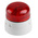 Klaxon Flashguard QBS Series Red Flashing Beacon, 230 V ac, Surface Mount, LED Bulb