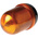 Werma BM 826 Series Yellow Steady Beacon, 12 → 240 V ac/dc, Surface Mount, Incandescent Bulb, IP65