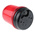 Werma BM 828 Series Red Flashing Beacon, 230 V ac, Base Mount, Xenon Bulb, IP65
