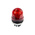 Werma EM 801 Series Red Steady Beacon, 24 V ac/dc, Panel Mount, LED Bulb, IP65