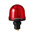 Werma EM 206 Series Red Steady Beacon, 12 → 48 V ac/dc, Panel Mount, Incandescent, LED Bulb, IP65