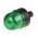 Werma EM 207 Series Green Steady Beacon, 24 V ac/dc, Panel Mount, LED Bulb, IP65