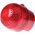 Klaxon Sonos Series Red Flashing Beacon, 17 → 60 V dc, Surface Mount, LED Bulb