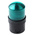 Schneider Electric Harmony XVB Series Green Steady Beacon, 24 V ac/dc, Base Mount, LED Bulb, IP65