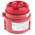 e2s IS-mB1 Series Red Flashing Beacon, 24 V dc, Surface Mount, LED Bulb, IP65