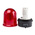 Werma BM 280 Series Red Steady Beacon, 12 → 50 V dc, Surface Mount, LED Bulb