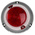 Moflash LEDD125 Series Red Multiple Effect Beacon, 24 V dc, Surface Mount, LED Bulb, IP65