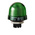 Werma EM 815 Series Green Steady Beacon, 12 → 240 V ac/dc, Panel Mount, Incandescent Bulb, IP65