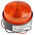 Moflash X80 Series Amber Flashing Beacon, 10 → 100 V dc, 20 → 72 V ac, Surface Mount, Xenon Bulb, IP67