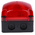 Werma BWM 853 Series Red Steady Beacon, 24 V dc, Surface Mount, Wall Mount, LED Bulb, IP66, IP67