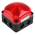 Werma BWM 853 Series Red Steady Beacon, 115 → 230 V ac, Surface Mount, Wall Mount, LED Bulb, IP66, IP67