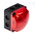 Werma BWM 853 Series Red Flashing Beacon, 24 V dc, Surface Mount, Wall Mount, LED Bulb, IP66, IP67