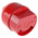 Klaxon Sonos Pulse Series Red Flashing Beacon, 17 → 60 V dc, Wall Mount, LED Bulb