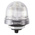 Werma EM 816 Series Clear Steady Beacon, 24 V dc, Base Mount, LED Bulb, IP65
