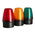Moflash LED100 Series Green Flashing Beacon, 40 → 380 V dc, 85 → 285 V ac, Surface Mount, LED Bulb, IP65