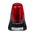 Moflash LEDD100 Series Red Flashing Beacon, 20 → 30 V ac/dc, Surface Mount, LED Bulb, IP65