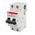 ABB RCBO, 16A Current Rating, 2P Poles, 30mA Trip Sensitivity, Type C, System Pro M Compact Range