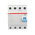 ABB F200 RCCB, 63A, 4 Pole, 30mA, Type A, 230/400V ac