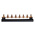 WJ Furse Copper Earth Bar L. 400mm x W. 90mm x H. 90mm 6 Ways
