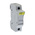 Eaton 30A Rail Mount Fuse Holder for 10 x 38mm Fuse, 1P, 1kV