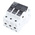 Siemens 32A Rail Mount Fuse Holder for 10 x 38mm Fuse, 3P, 690V ac