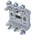 Eaton 160A Rail Mount Fuse Holder for NH00 Fuse, 3P, 690V ac