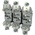 Eaton 250A Rail Mount Fuse Holder for NH1 Fuse, 3P, 690V ac
