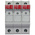 Eaton 32A Rail Mount Fuse Holder for 10 x 38mm Fuse, 3P, 690V ac