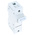Mersen 30A Rail Mount Fuse Holder for 22 x 58mm Fuse, 1P, 600V ac