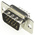 HARTING 15 Way Cable Mount D-sub Connector Plug, 2.29mm Pitch