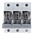 Mersen 63A Bottle Fuse Holder, 3P, 400V ac
