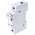 Mersen 32A Rail Mount Fuse Holder for 10 x 38mm Fuse, 1P, 1kV