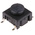 Black Button Tactile Switch, Single Pole Single Throw (SPST) 50 mA @ 24 V dc 2.9mm