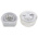 Klaxon Clear Beacon, 17 → 60 V dc, Base Mount, LED Bulb, IP65