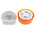 Klaxon Amber Beacon, 10 → 60 V dc, Base Mount, Xenon Bulb