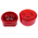 Klaxon Red Beacon, 10 → 60 V dc, Base Mount, Xenon Bulb, IP65