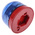 Klaxon Blue Beacon, 10 → 60 V dc, Base Mount, Xenon Bulb, IP21