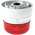 Klaxon Red Beacon, 12 V dc, 24 V dc, Base Mount, Xenon Bulb, IP65