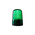 Patlite SL Series Green Flashing Beacon, 12→24 VDC, Base Mount, LED Bulb, IP66