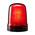 Patlite SL Series Red Flashing Beacon, 12→24 VDC, Base Mount, LED Bulb, IP66