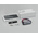 Patlite 1M1 Series Red Multiple Effect Warning Light, 12 → 24 V, Indoor/Outdoor, LED Bulb, IP68