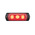 Patlite 1M1 Series Red Multiple Effect Warning Light, 12 → 24 V, Indoor/Outdoor, LED Bulb, IP68