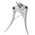 60mm Prong Length, Cable Sleeve Tool Three Pronged Plier, For Use With Sleeves & Grommets