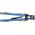 TE Connectivity CERTI-CRIMP Hand Ratcheting Crimp Tool for PIDG Splices, PIDG Terminals, Plasti-Grip Terminals, 1.2