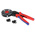 Knipex MultiCrimp Hand Ratcheting Crimp Tool for Uninsulated Open Barrel Terminals, 0.25 → 6mm² Wire