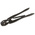 TE Connectivity CERTI-CRIMP Hand Ratcheting Crimp Tool for FASTON 250 Terminals, 0.5 → 2.5mm² Wire